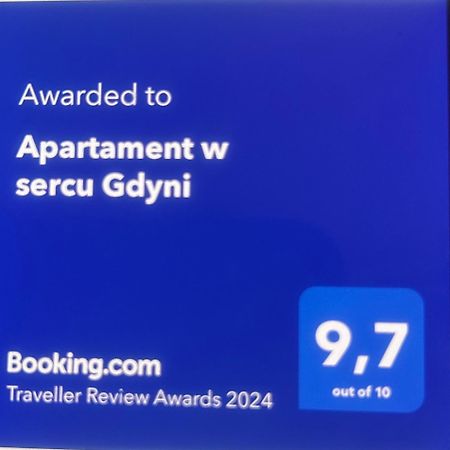 Apartament W Sercu Gdyni Leilighet Gdynia Eksteriør bilde